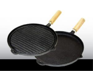 Gourmet - Plancha Circular - Fundición Sol Mayo